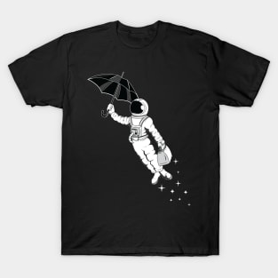 Astronaut with a Parasol T-Shirt